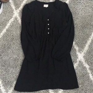 Little Black Dress w Pearl Buttons